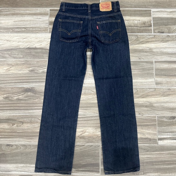 Levi’s boys jeans size 14 reg Levi’s jeans 514 straight 27w 27L - Picture 2 of 4